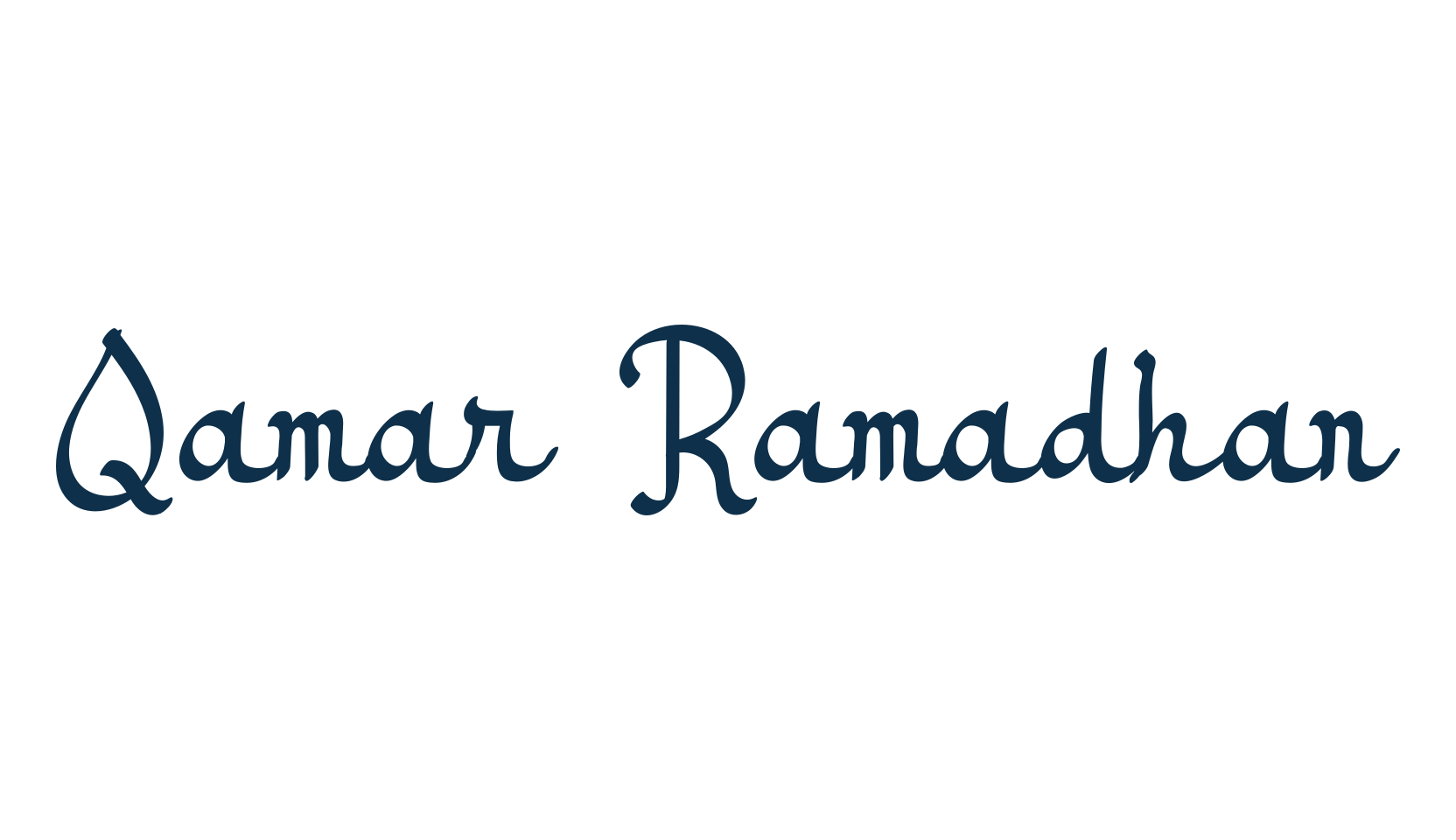 Qamar Ramadhan, foreign look arabic font preview