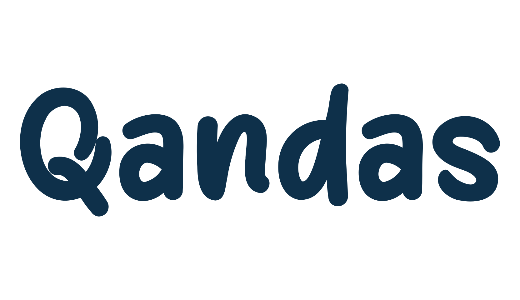 Qandas, script handwritten fancy decorative calligraphy font preview