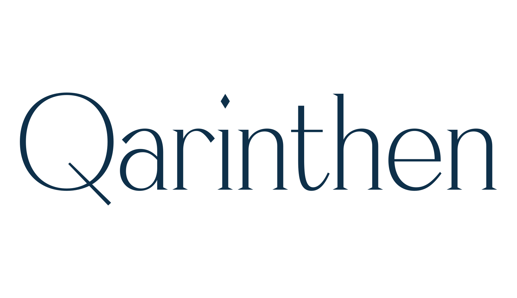 Qarinthen, serif font preview