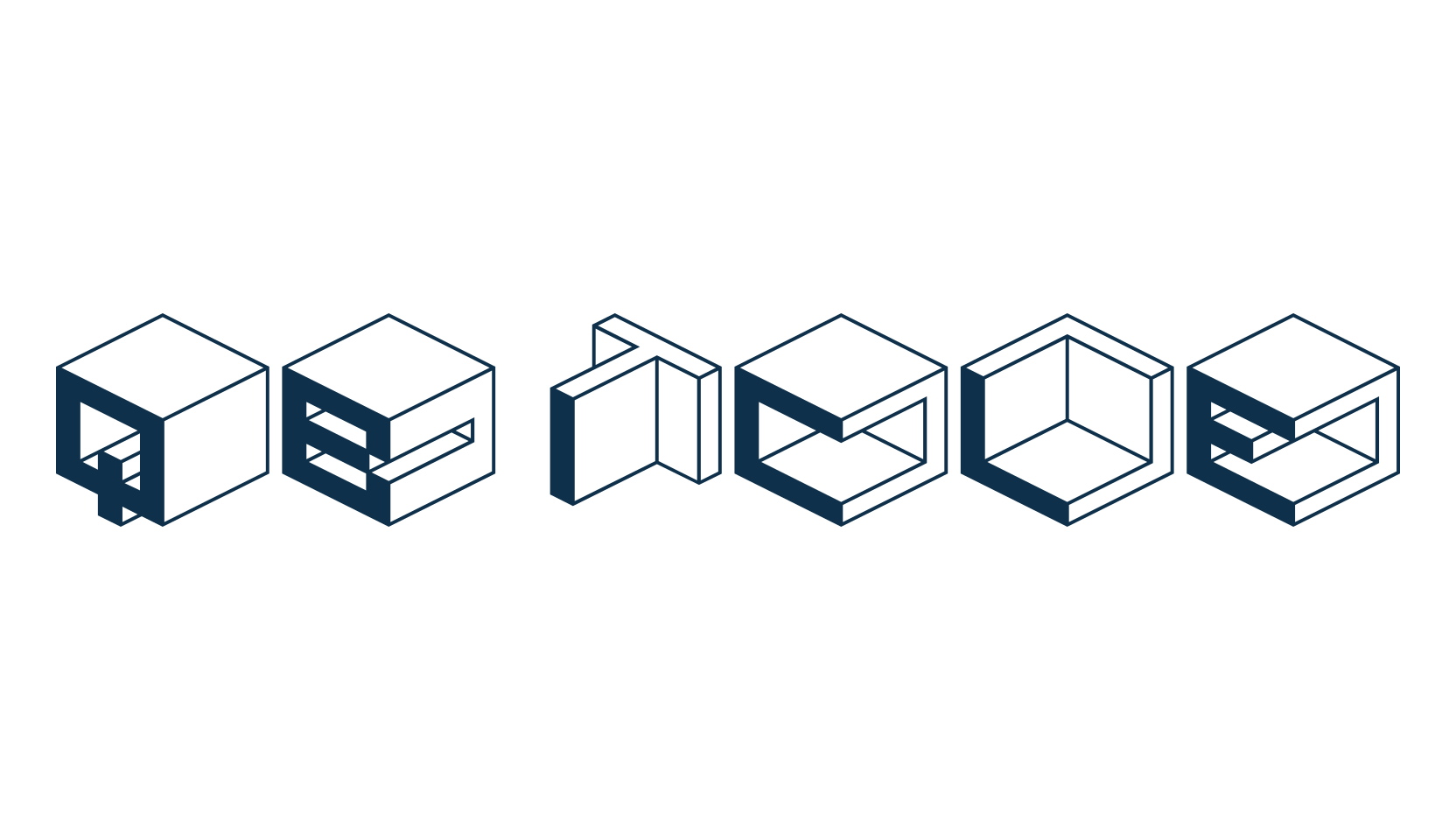 Qbicle, square font preview