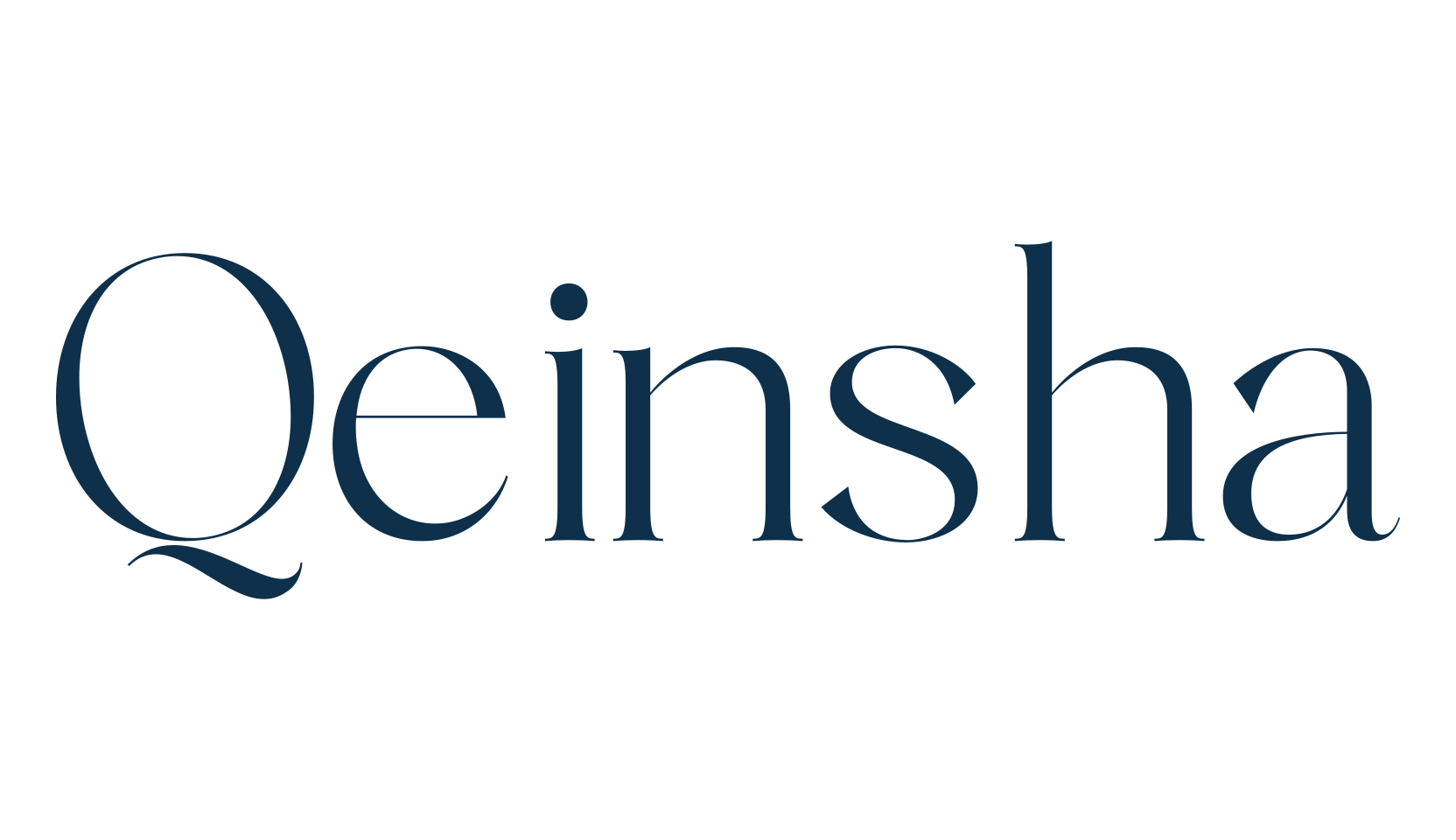 Qeinsha, serif font preview