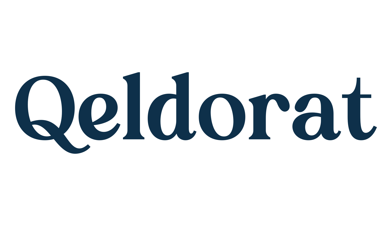Qeldorat, basic serif font preview