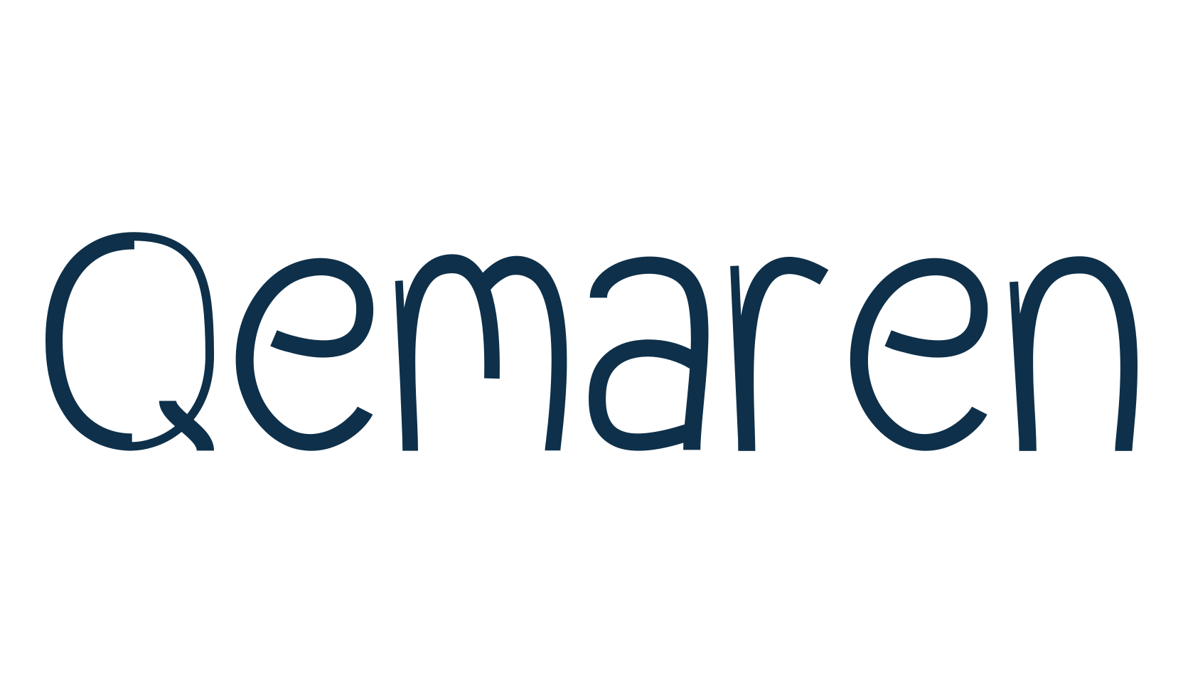 Qemaren, fancy various decorative font preview