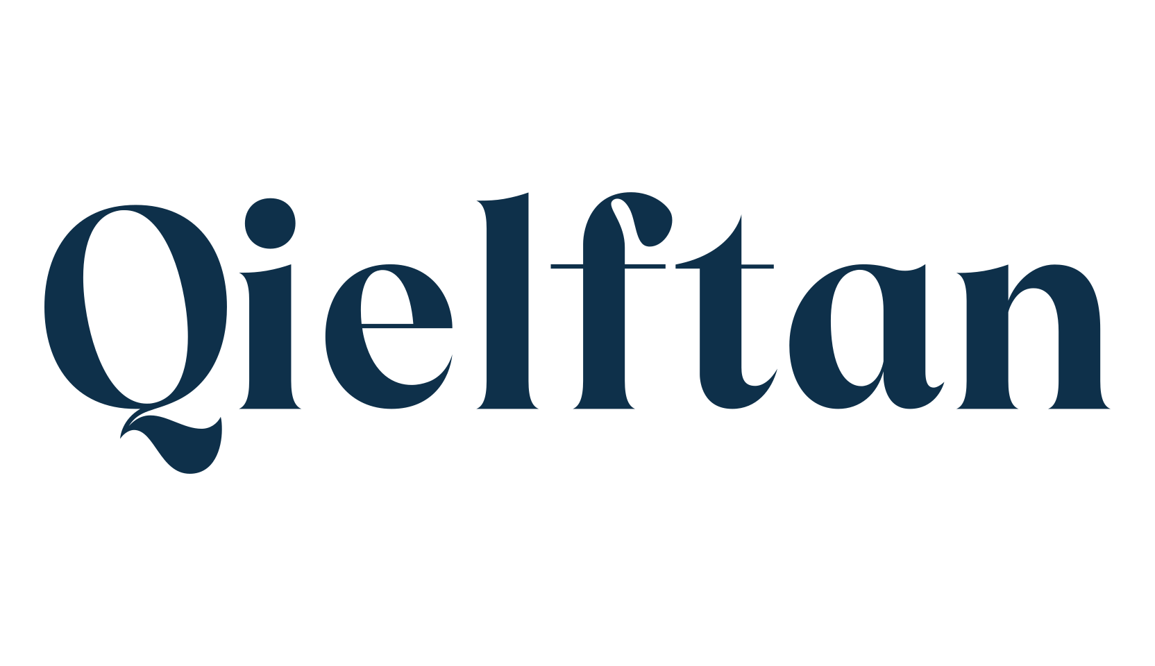 Qielftan, basic serif font preview
