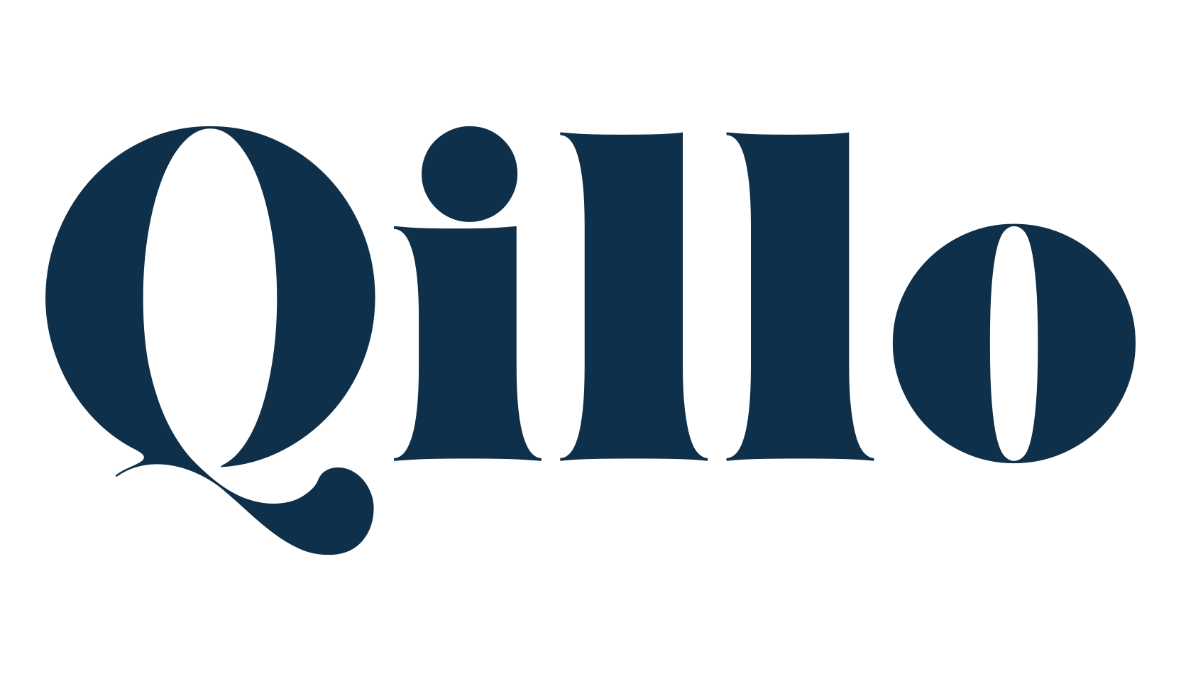 Qillo, basic serif font preview
