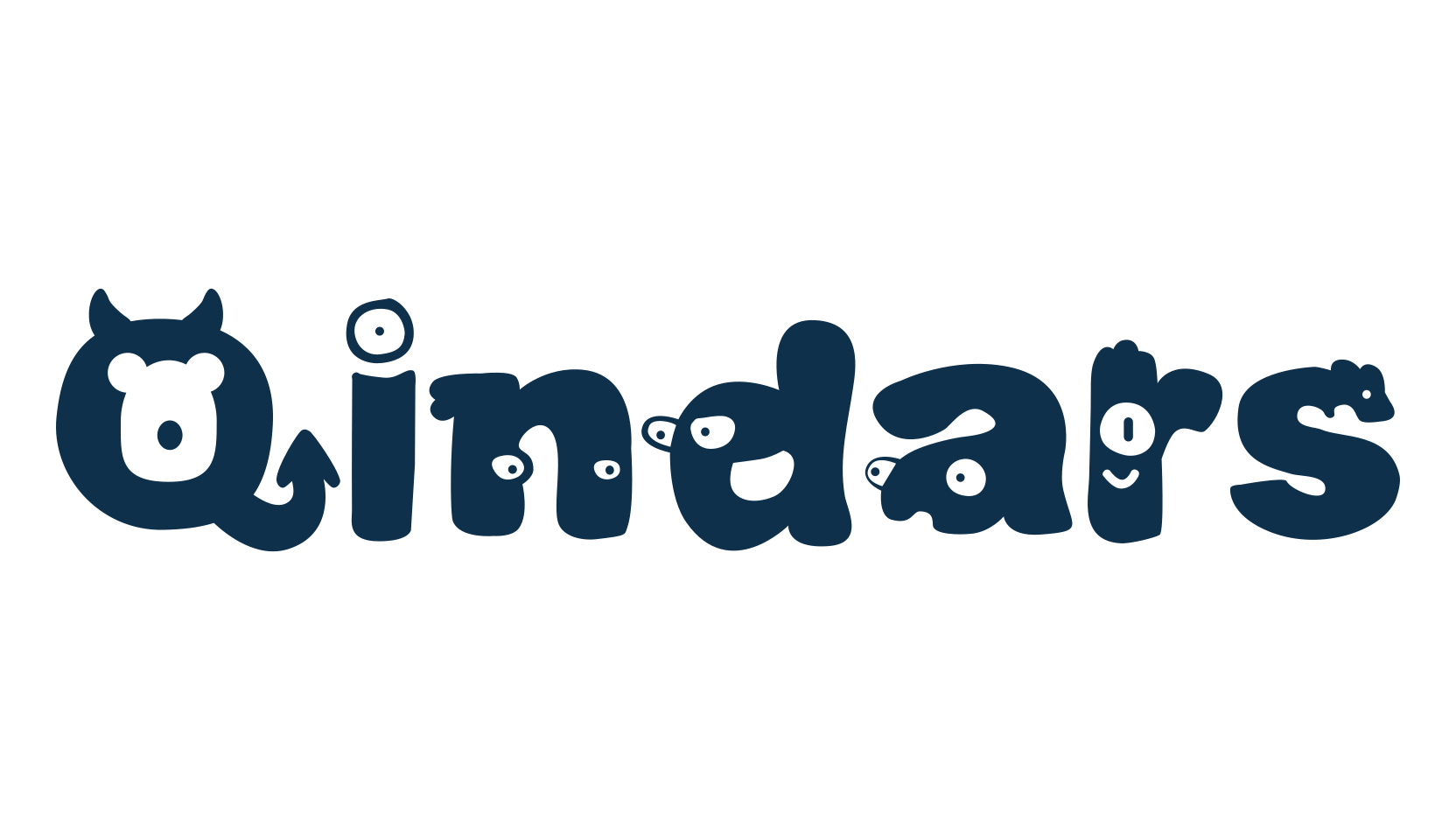 Qindars, fancy decorative font preview