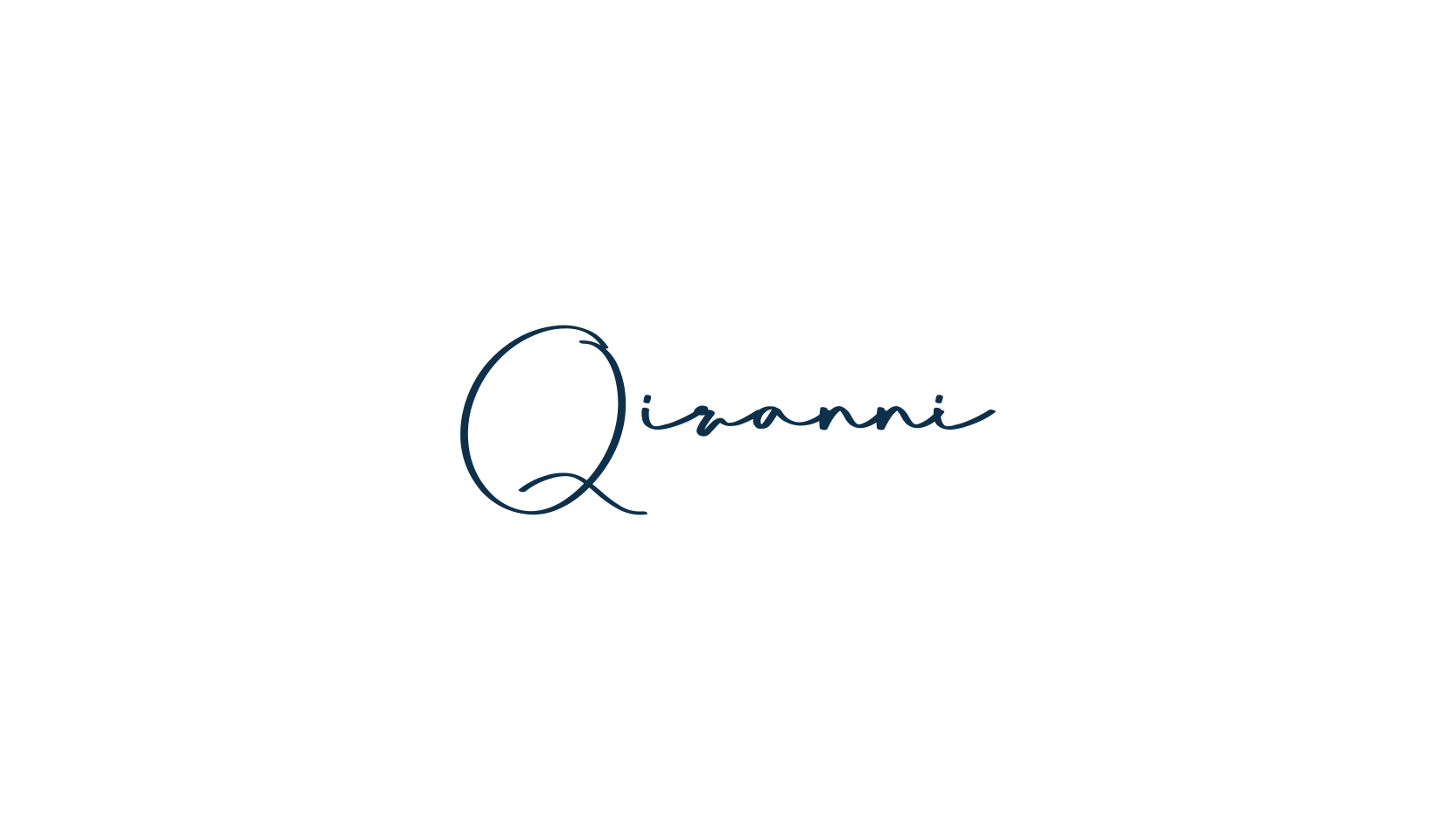 Qiranni, handwriting font preview