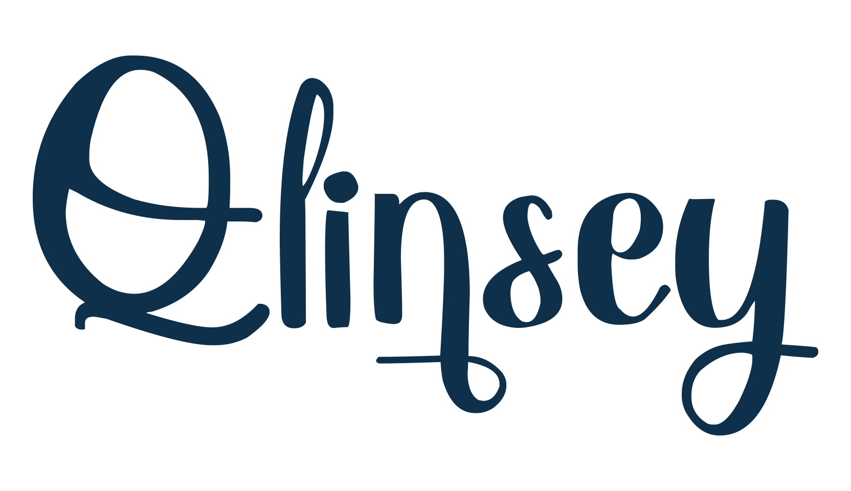 Qlinsey, various font preview