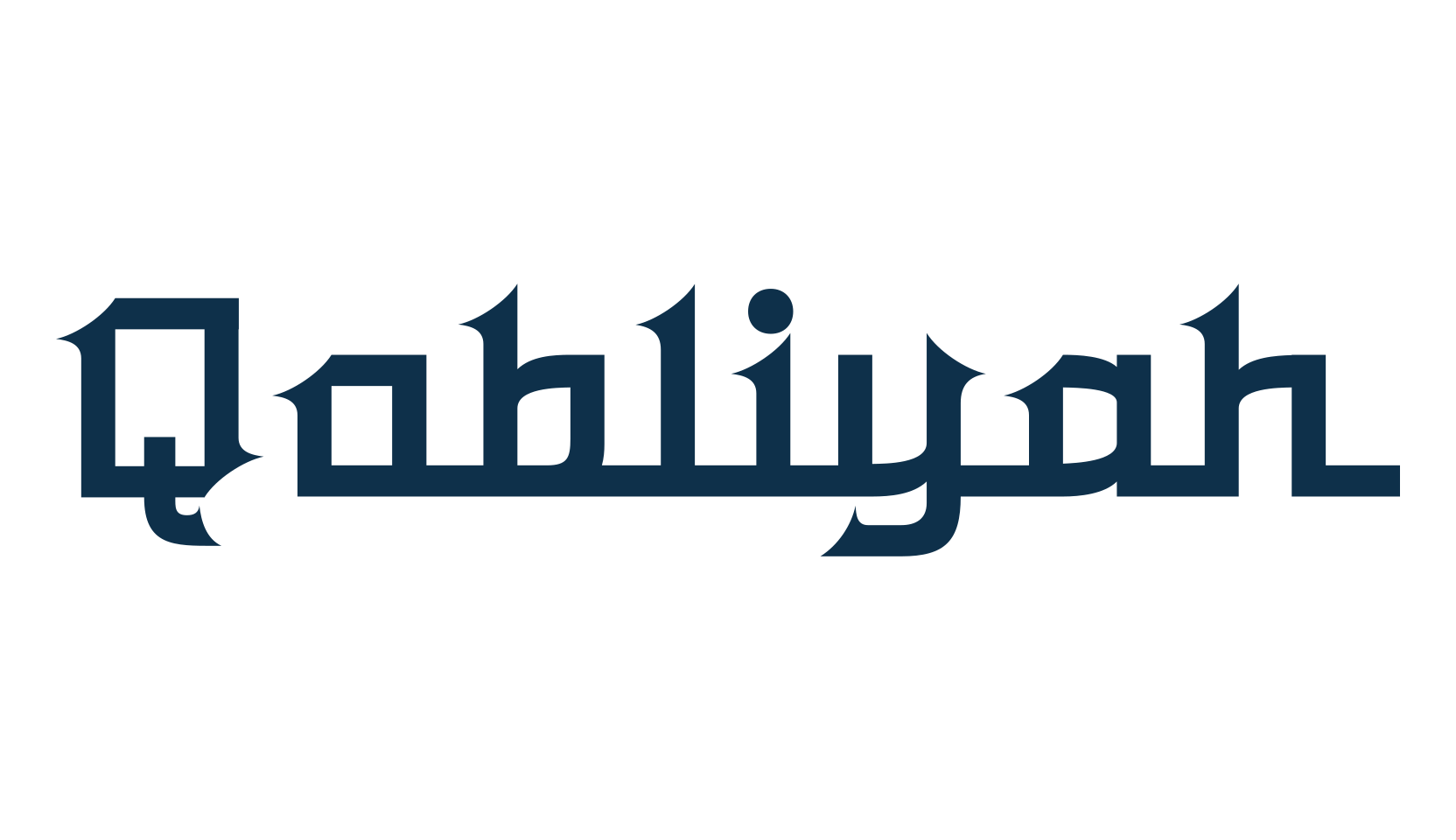 Qobliyah, arabic font preview