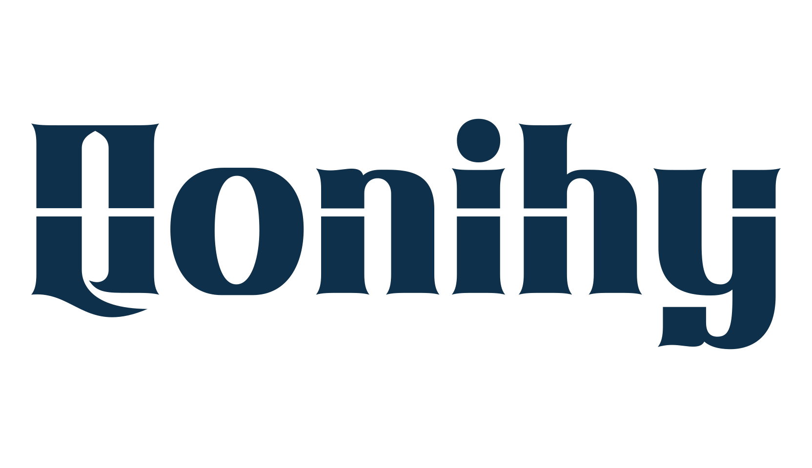 Qonihy, fancy retro decorative font preview