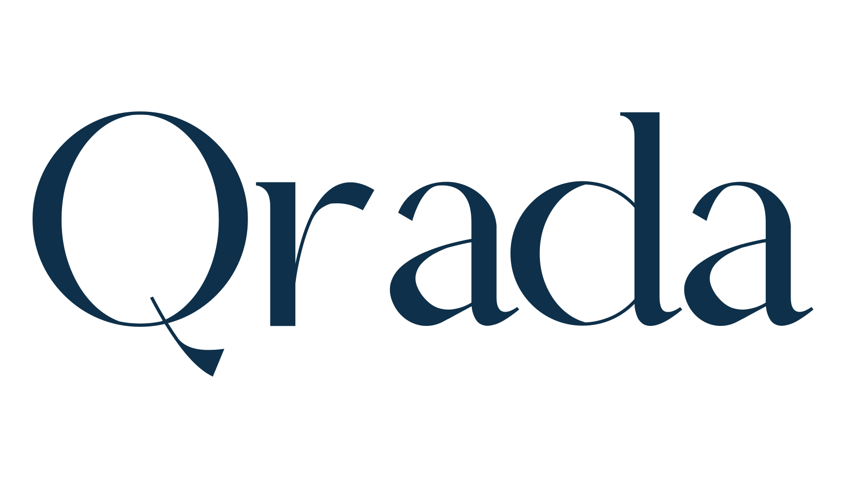Qrada, sans serif font preview