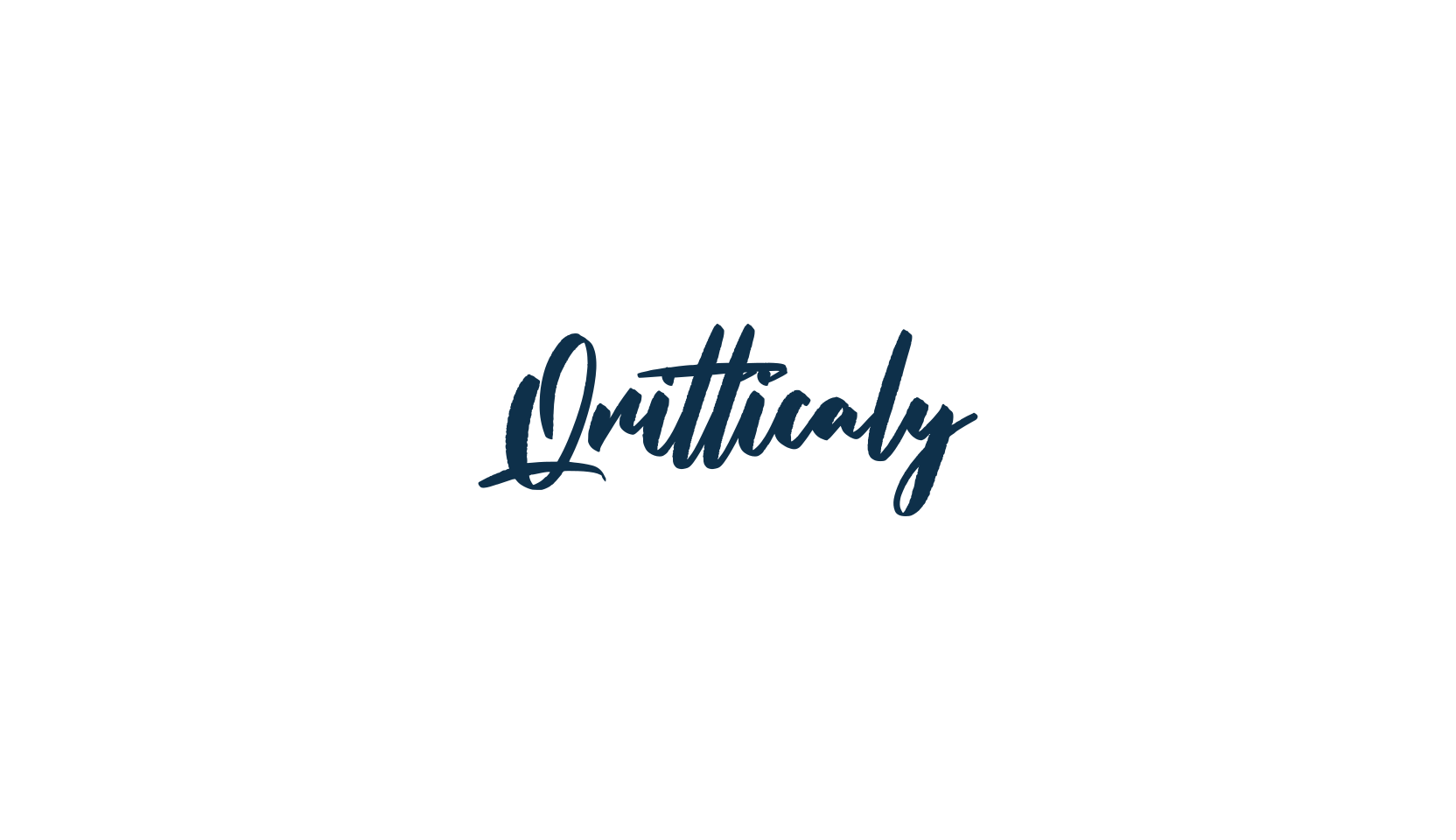 Qritticaly, script brush fancy decorative calligraphy font preview