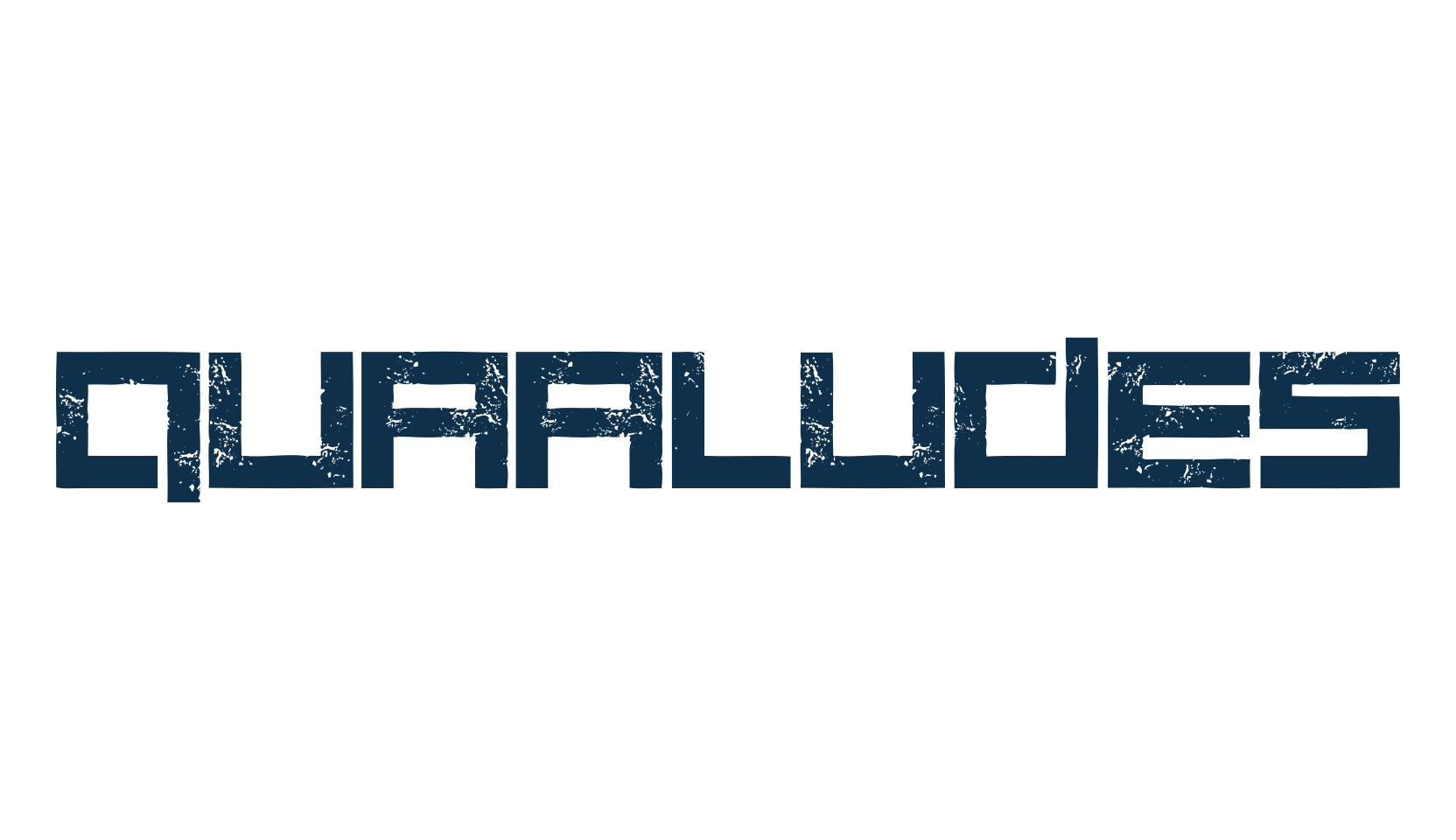 Quaaludes, techno square sci-fi font preview
