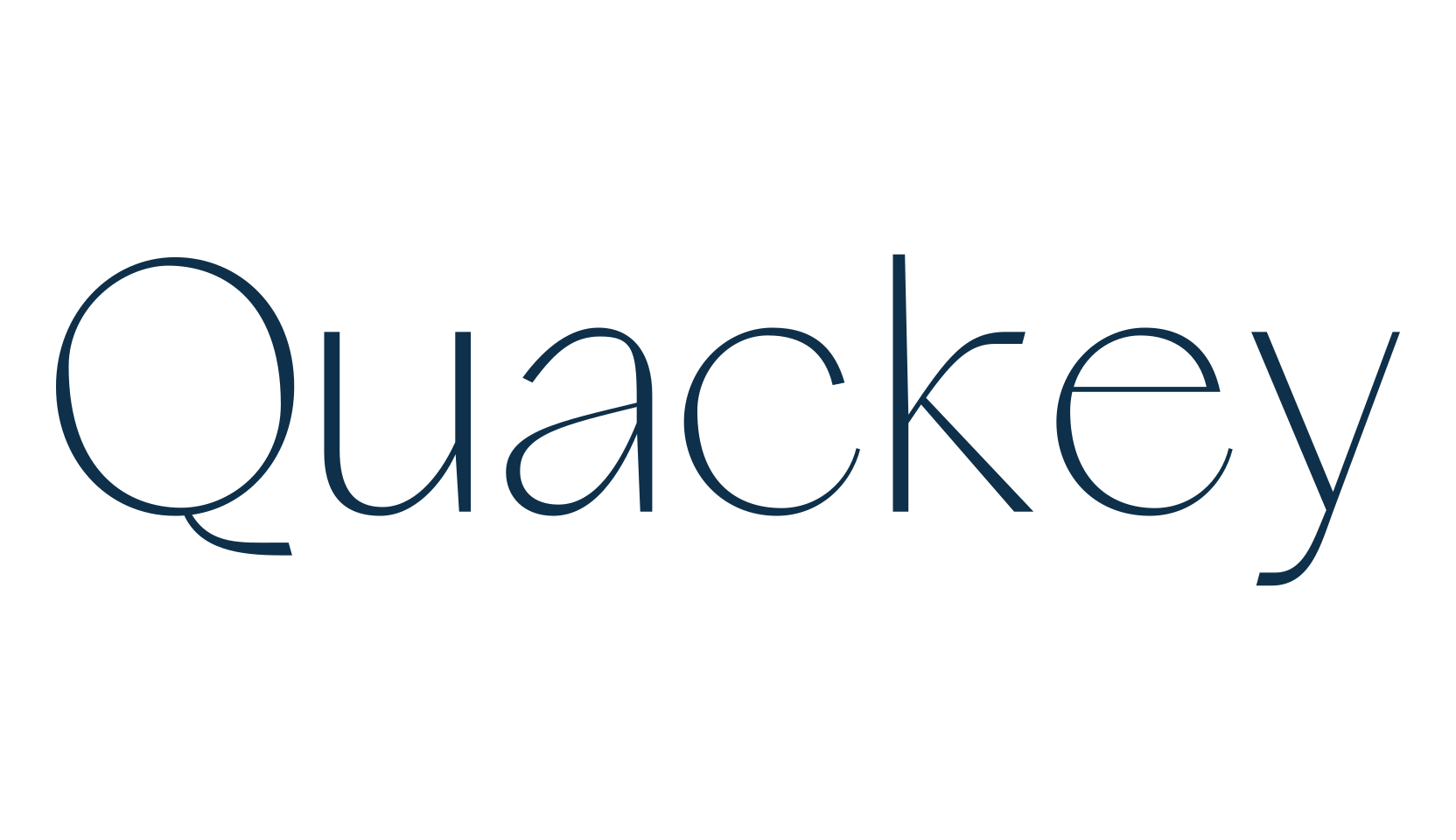 Quackey, basic sans serif font preview