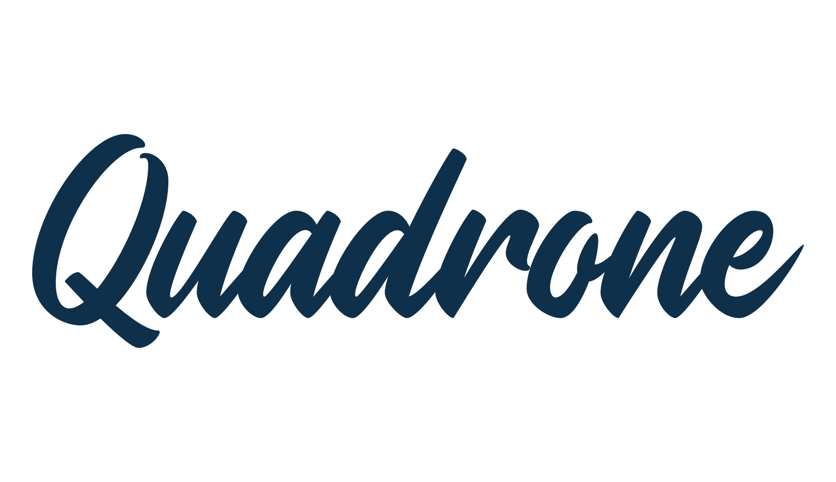 Quadrone, fancy various decorative script calligraphy font preview