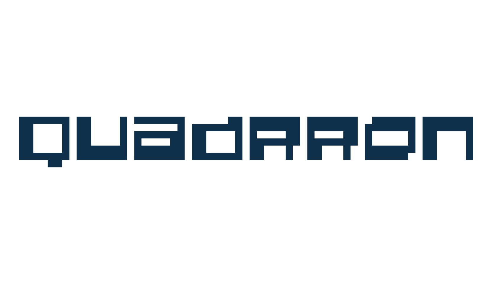 Quadrron, square font preview
