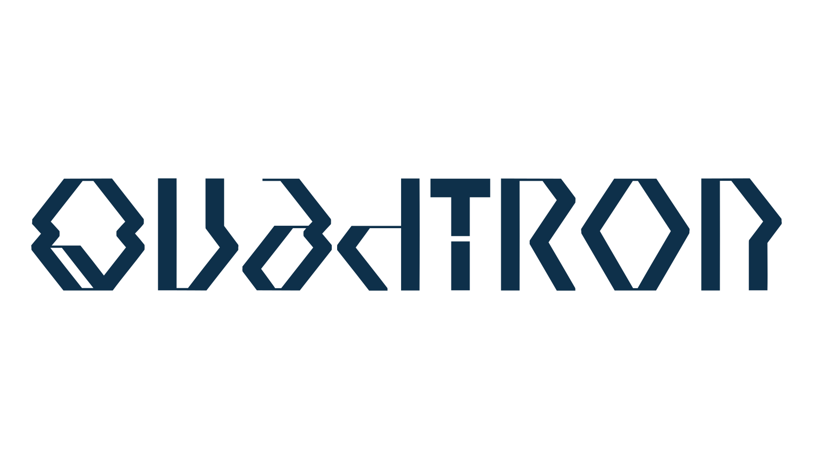 Quadtron, techno sci-fi font preview