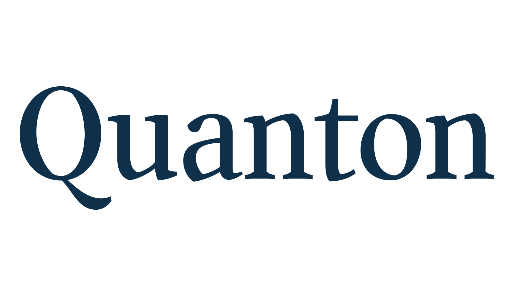 Quanton, basic serif font preview