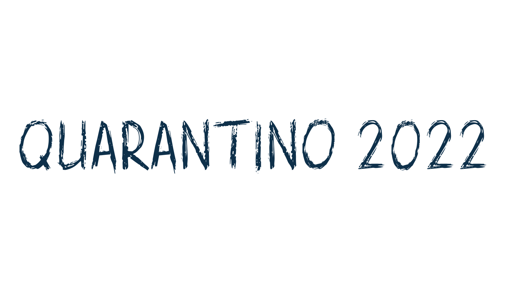 Quarantino 2022, trash font preview