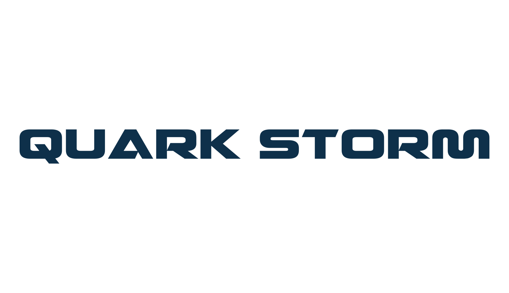 Quark Storm, sci-fi font preview