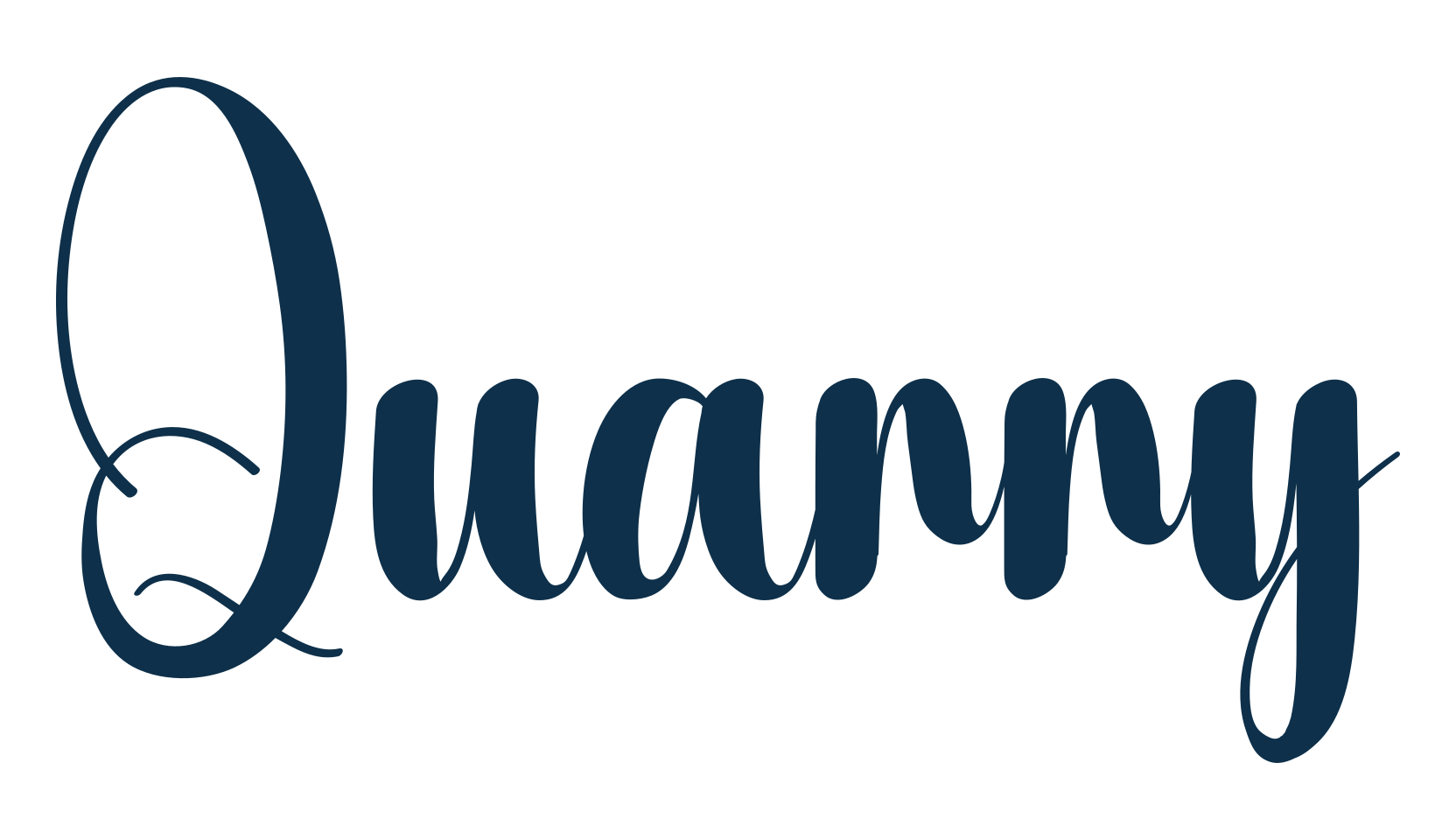 Quarry, fancy decorative font preview