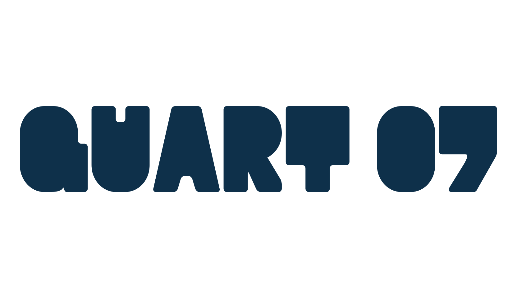 Quart 07, fancy groovy decorative font preview