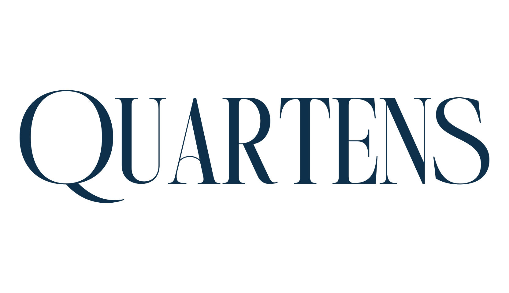 Quartens, serif font preview