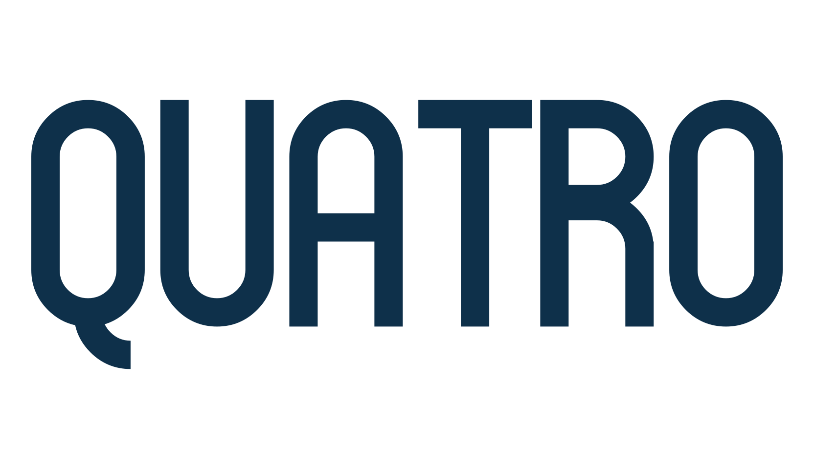 Quatro, basic sans serif font preview