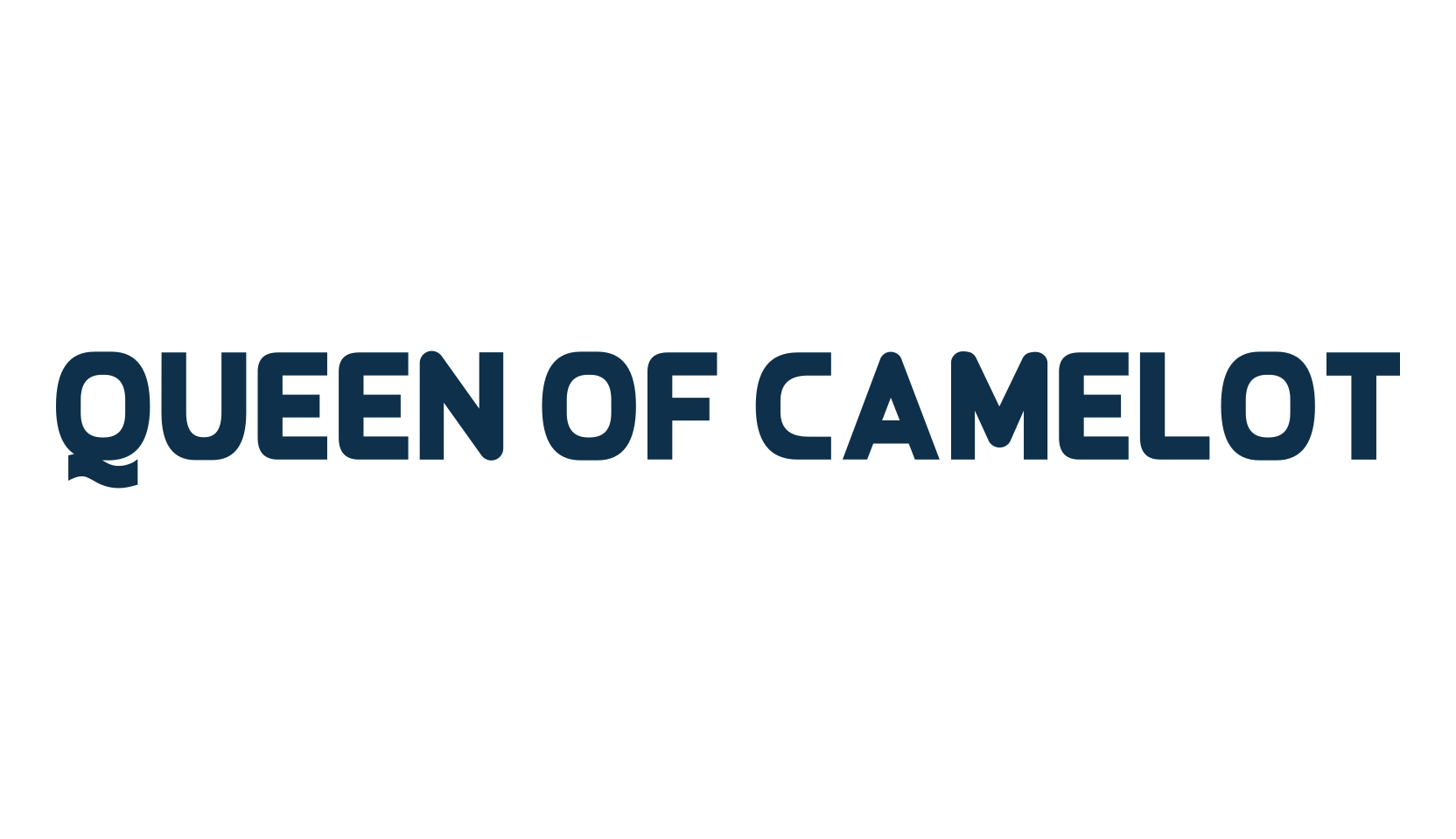 Queen of Camelot, basic sans serif font preview
