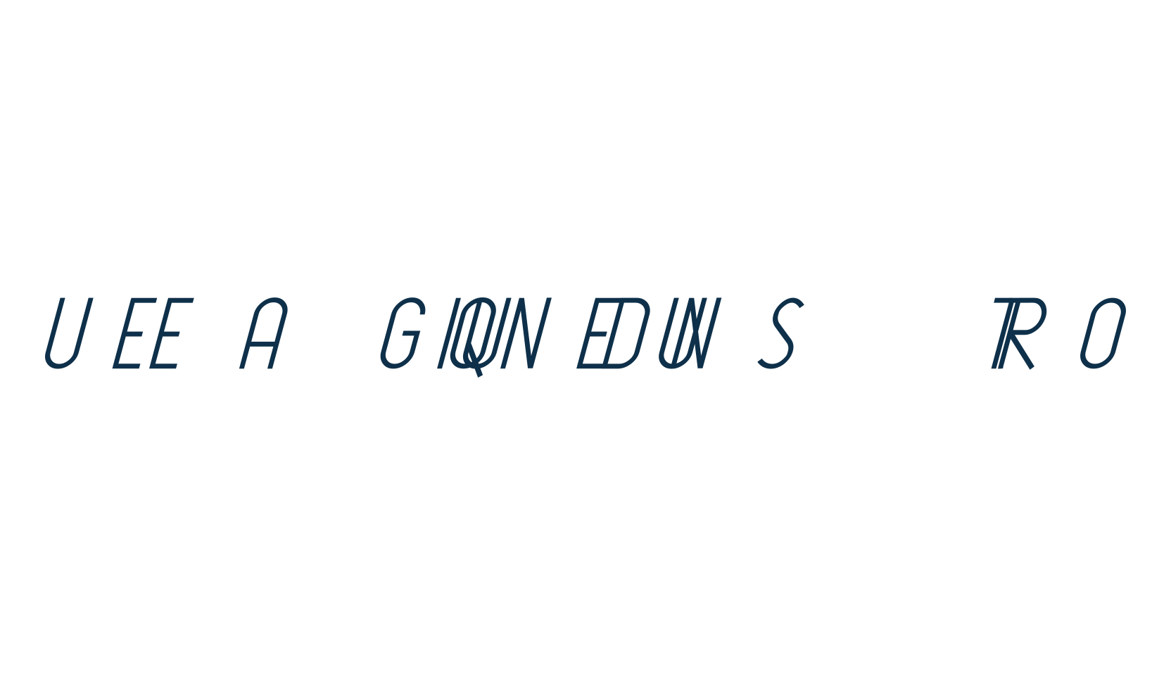 Queen Signature Duo, sans serif font preview