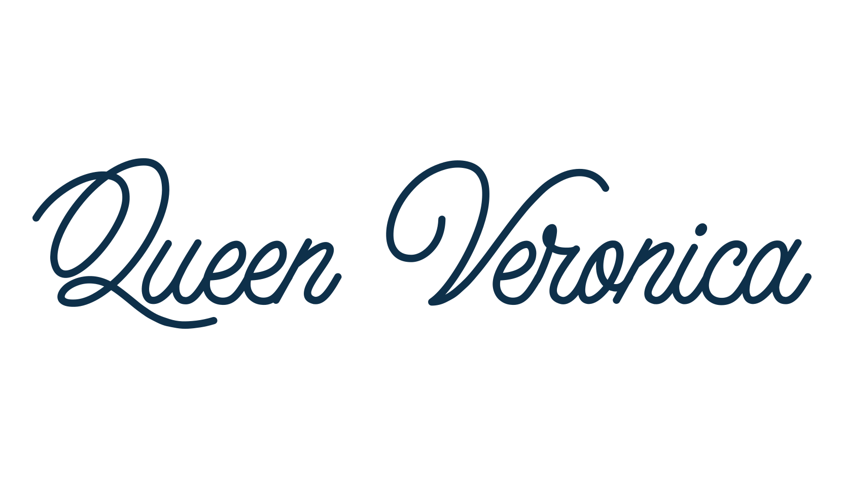 Queen Veronica, fancy decorative font preview