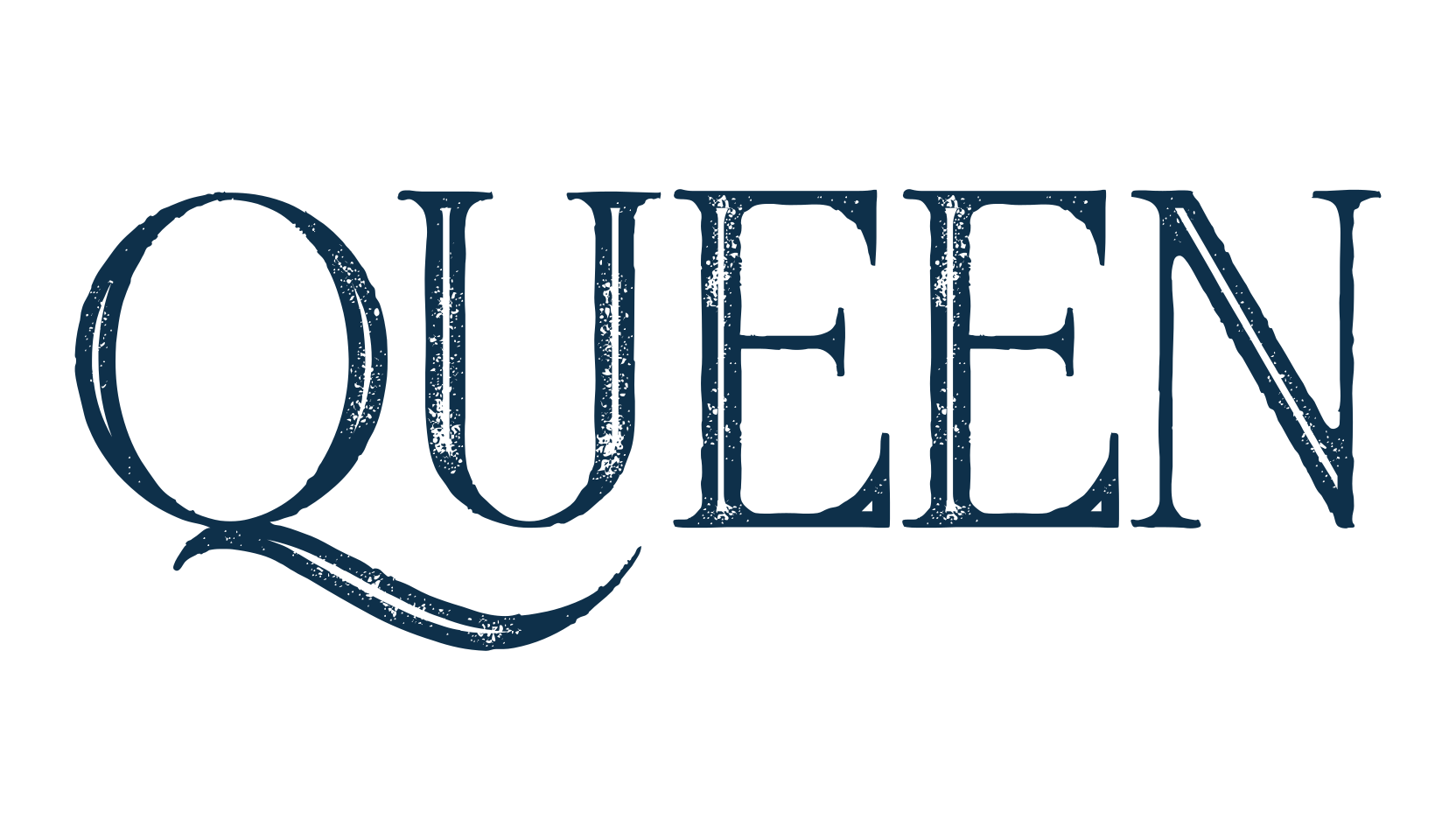 Queen (queen), fancy retro decorative font preview