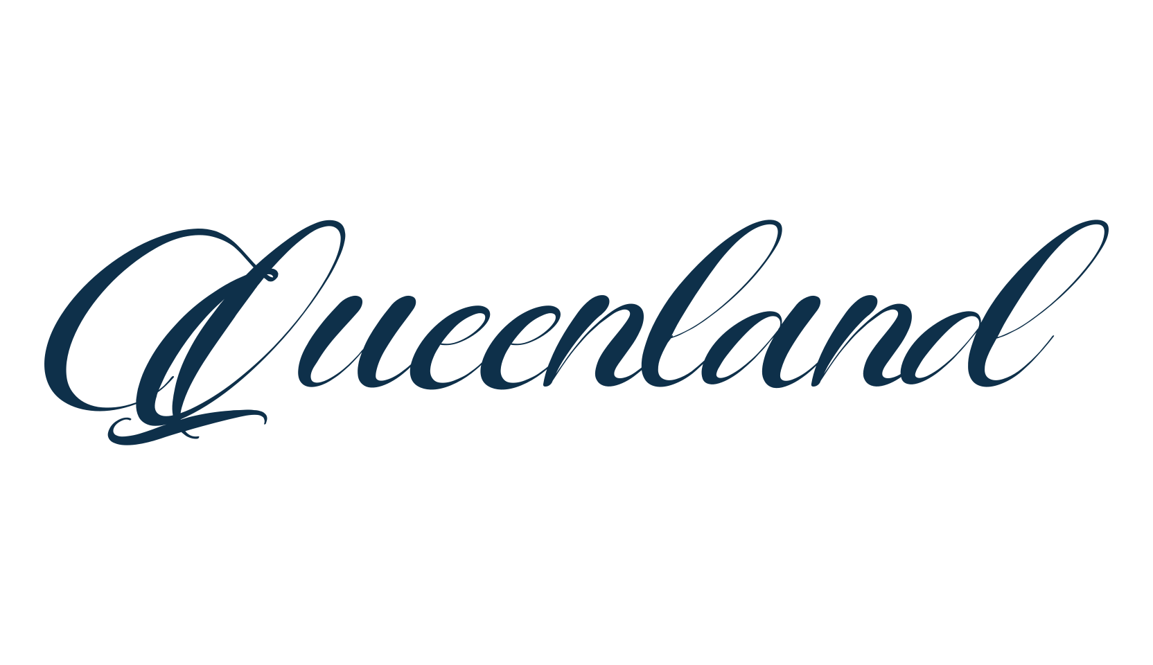 Queenland (queenland-2), calligraphy font preview