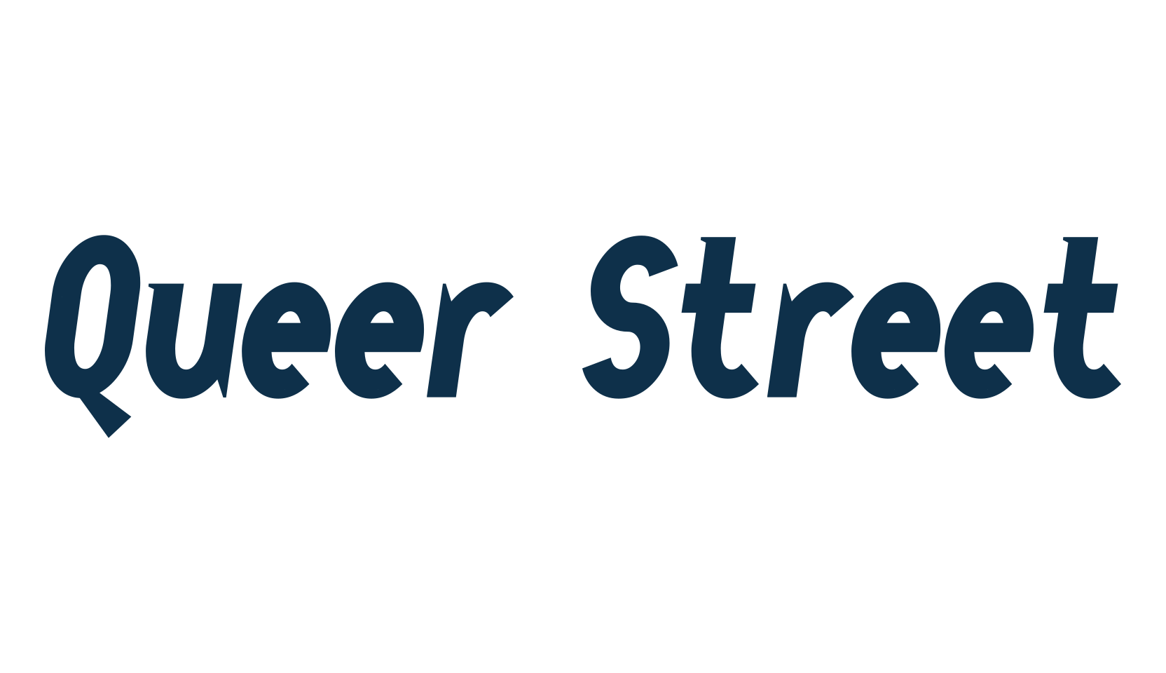 Queer Street, fancy various decorative font preview