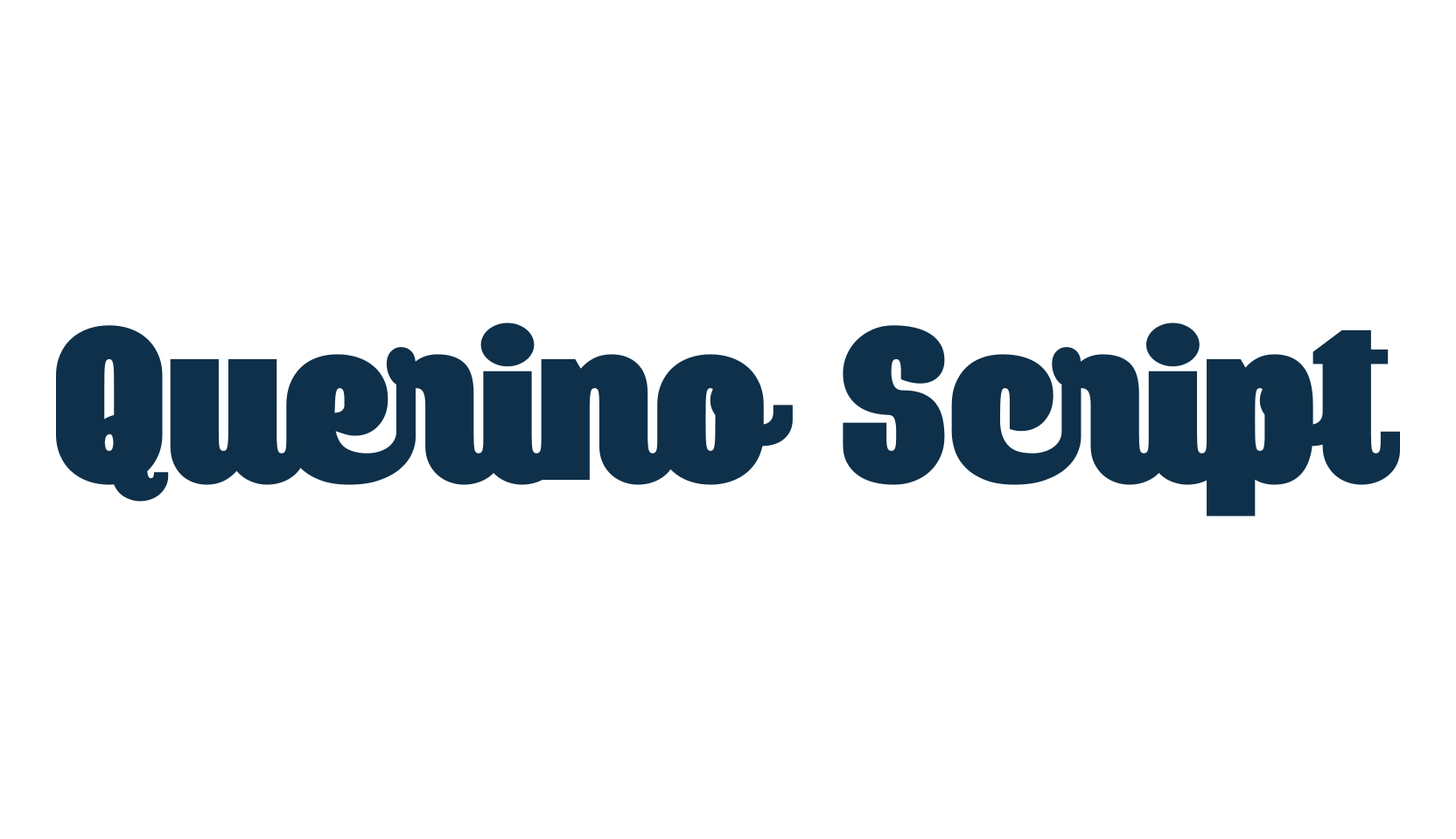 Querino Script, various font preview
