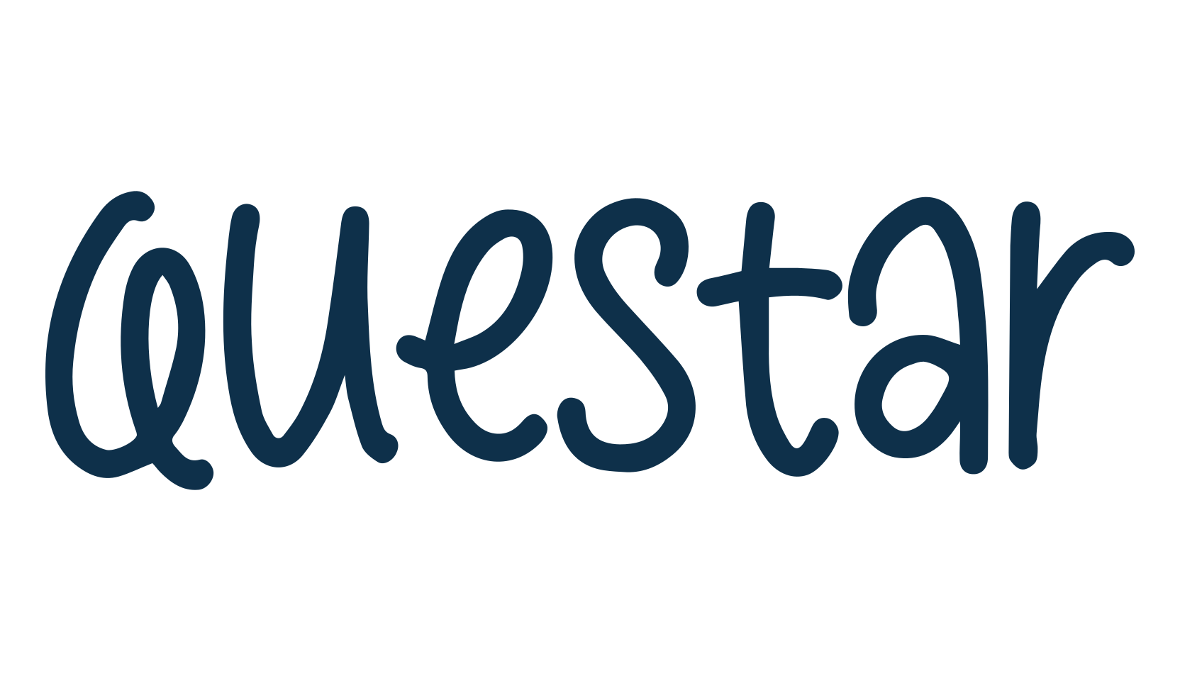 Questar (questar), script handwritten fancy decorative calligraphy font preview