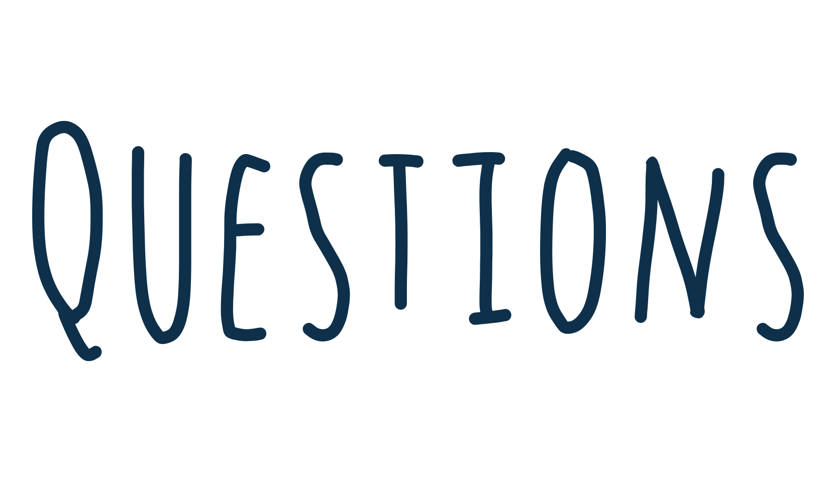 Questions, script handwritten fancy decorative calligraphy font preview
