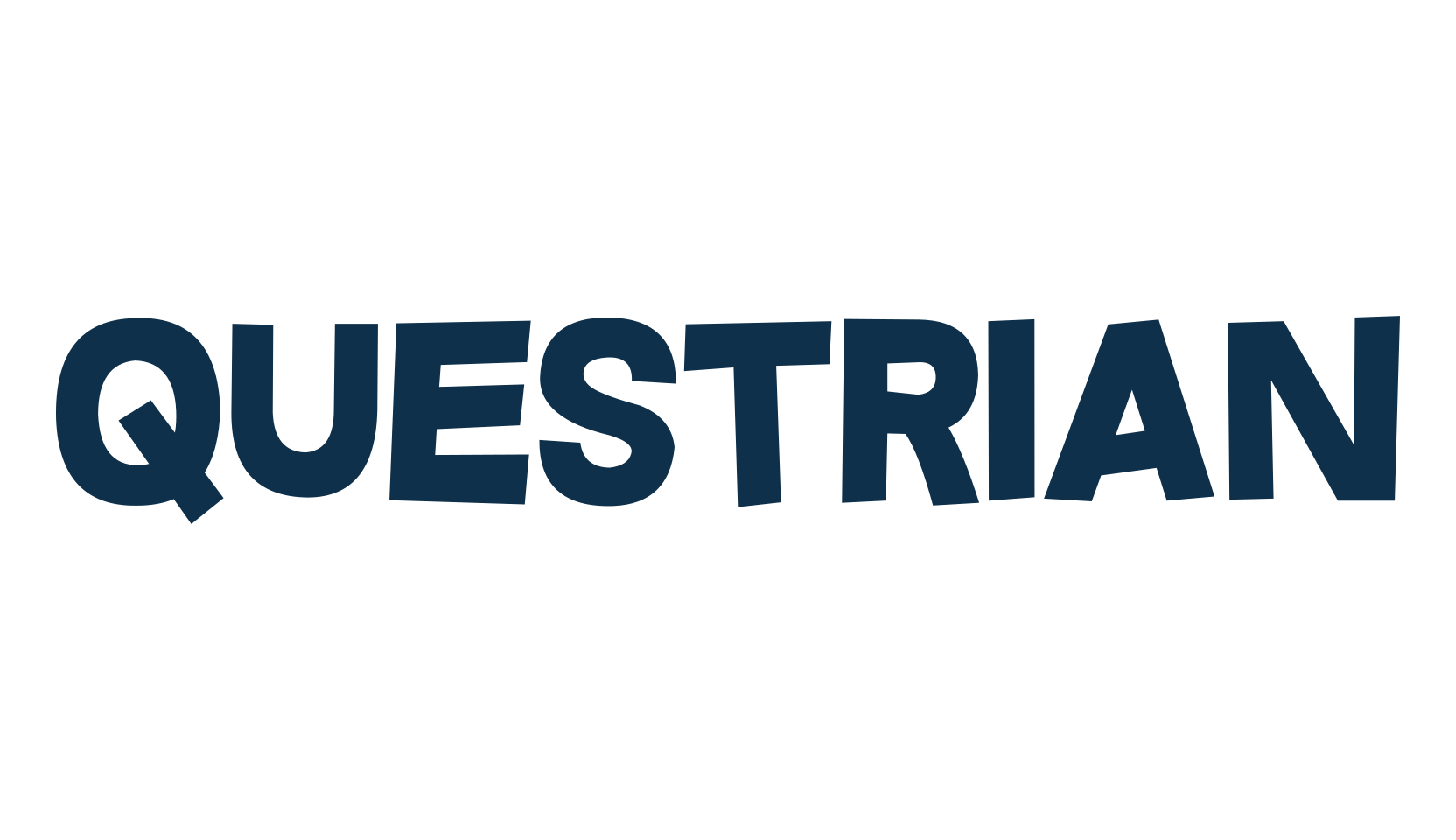 Questrian, fancy cartoon decorative font preview
