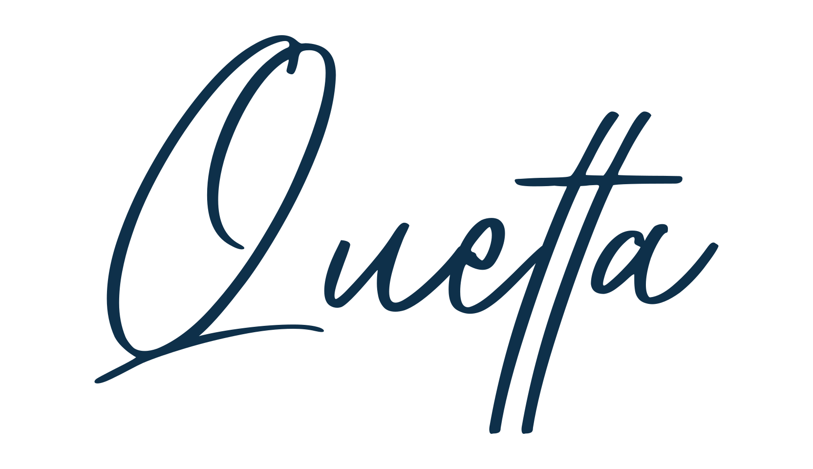 Quetta, script handwritten fancy decorative calligraphy font preview