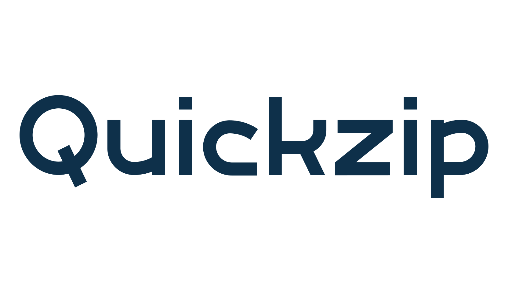Quickzip, sans serif font preview