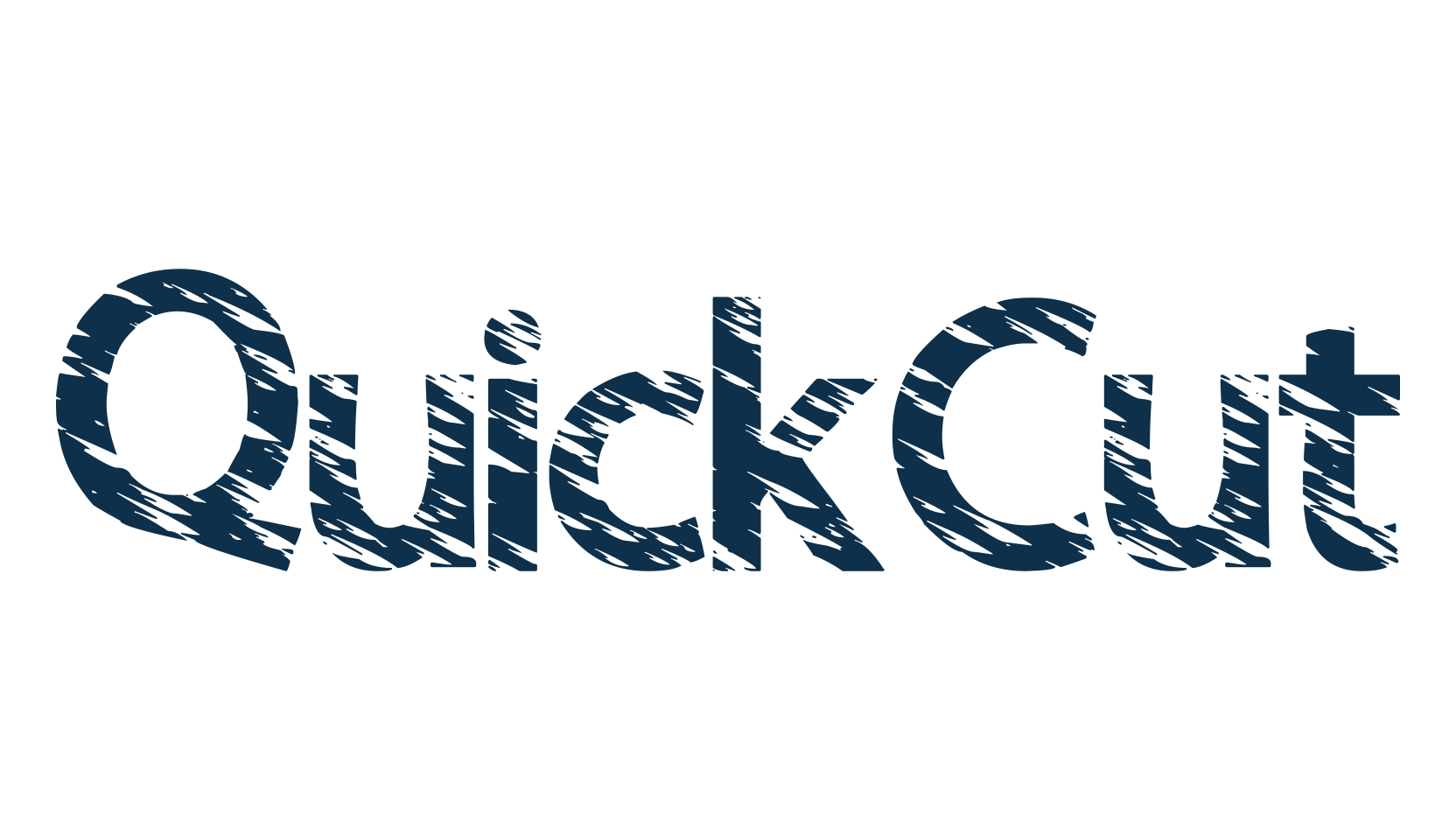 QuickCut, eroded font preview