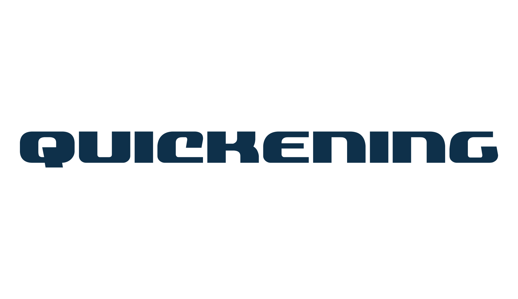 Quickening, techno sci-fi font preview