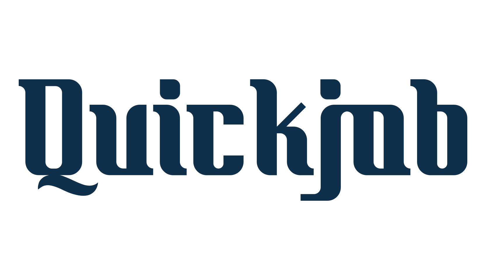 Quickjob, retro font preview