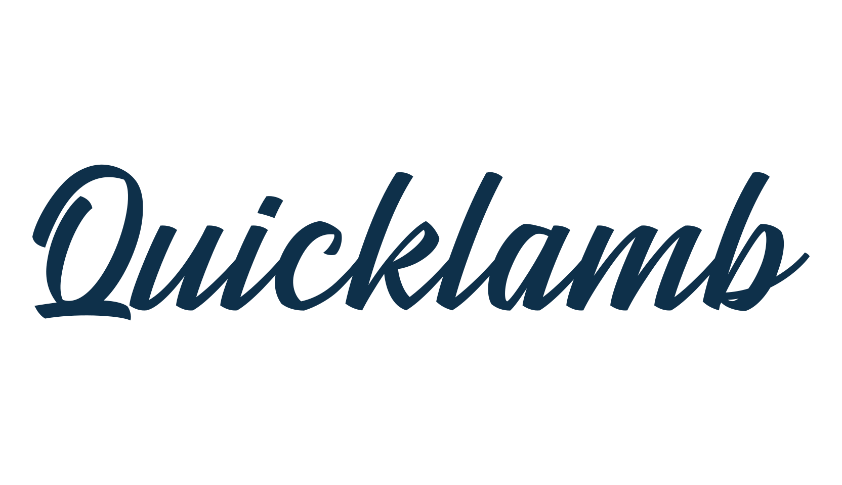 Quicklamb, various font preview