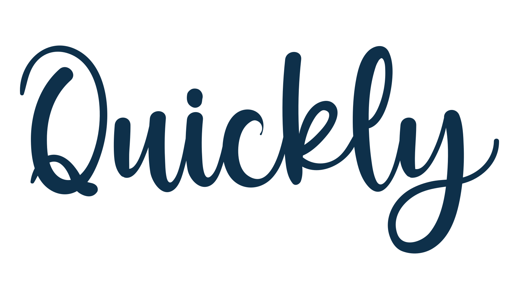 Quickly (quickly-5), script handwritten fancy decorative calligraphy font preview