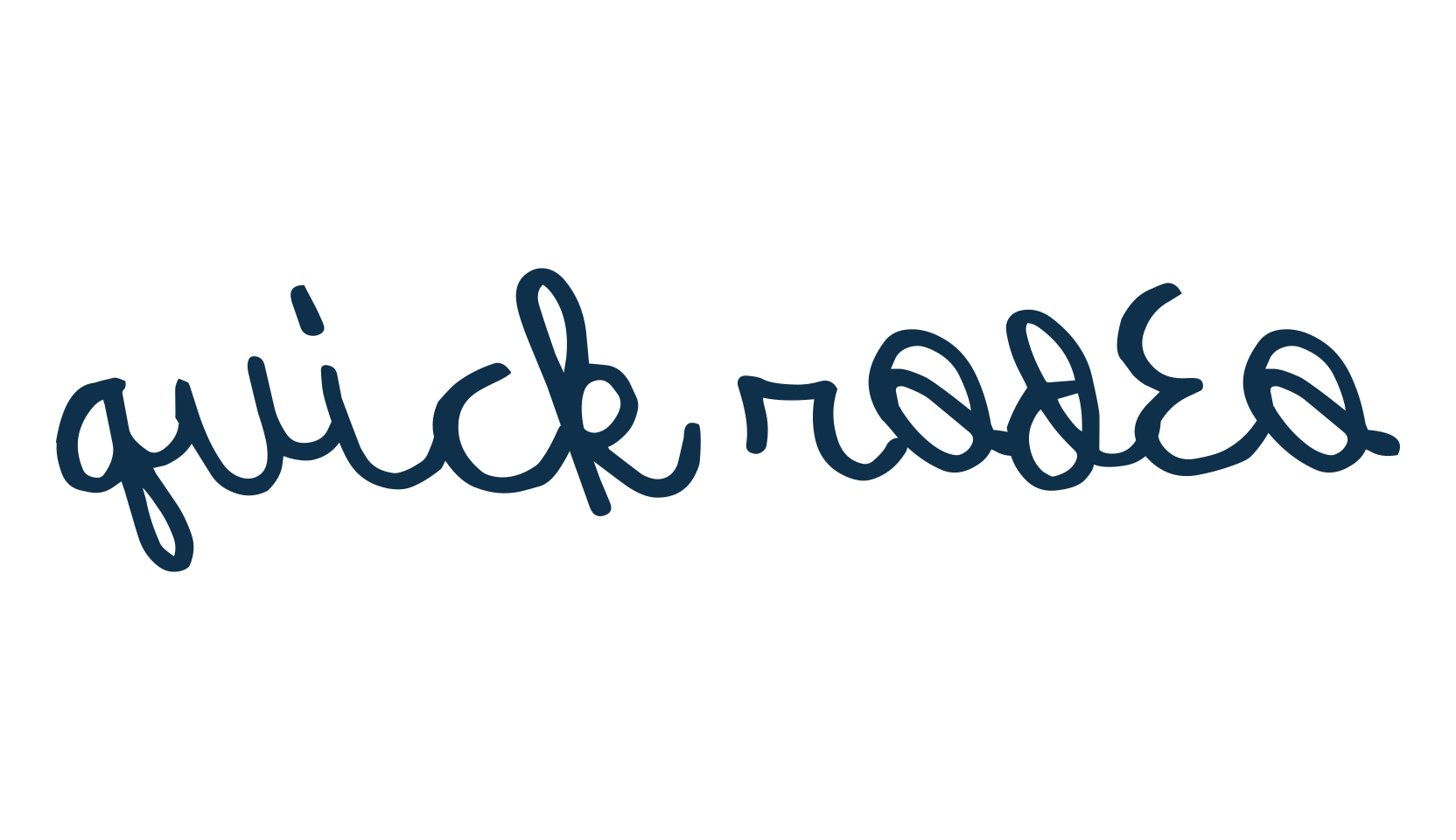 Quick Rodeo, handwriting font preview