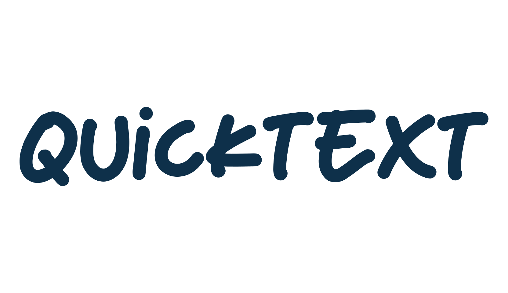 Quicktext, cartoon font preview