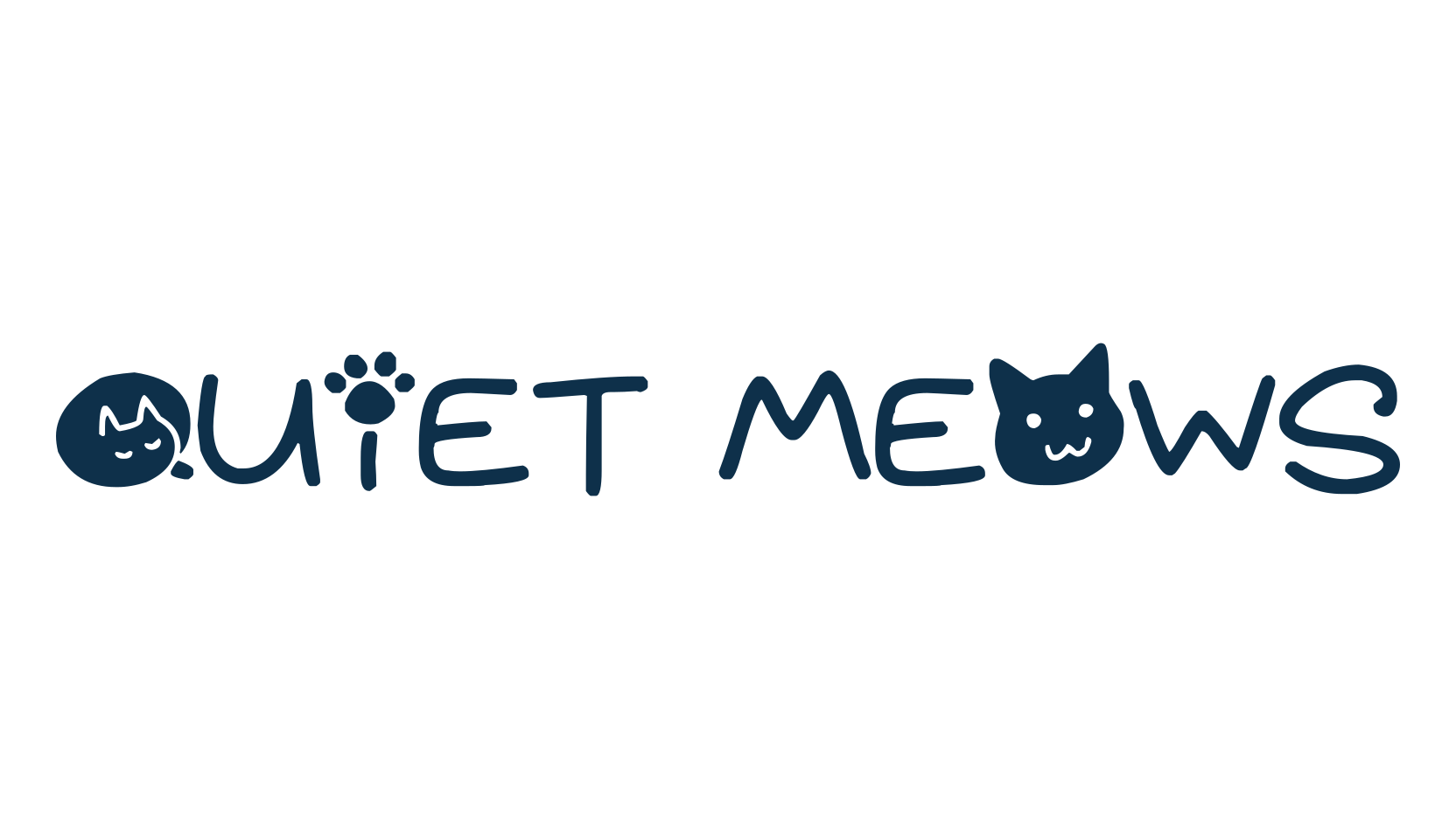 Quiet Meows, fancy cartoon decorative font preview