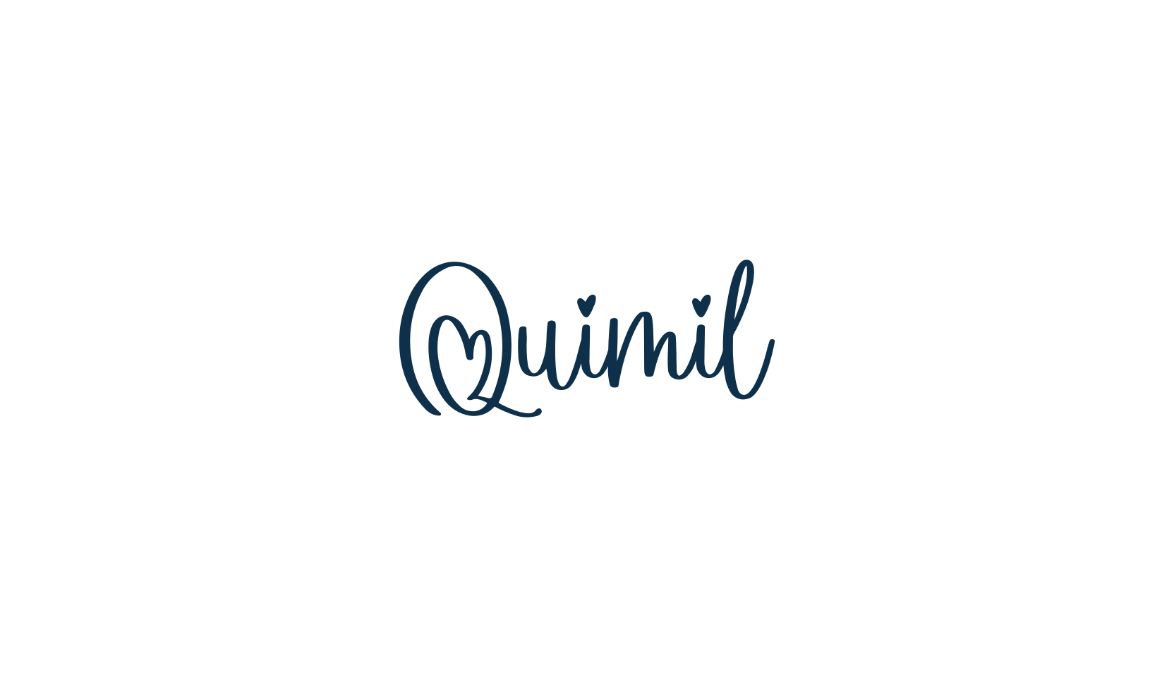 Quimil, fancy decorative font preview