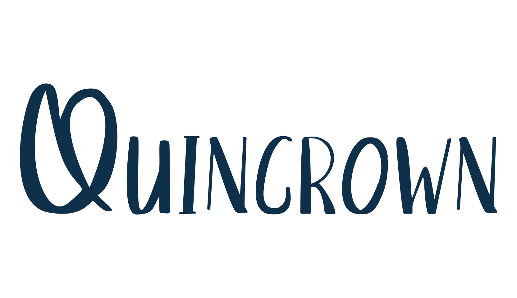 Quincrown, fancy cartoon decorative font preview
